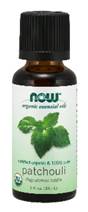 Now Vitamins - Patchouli Oil, Organic, 1 fl oz