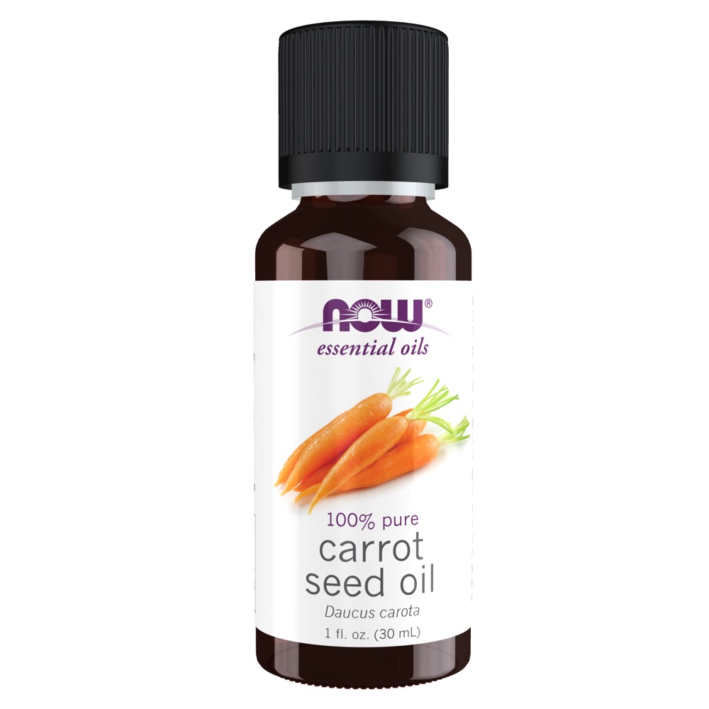 Now Vitamins - Carrot Seed Oil, 100% Pure 1 fl. oz.
