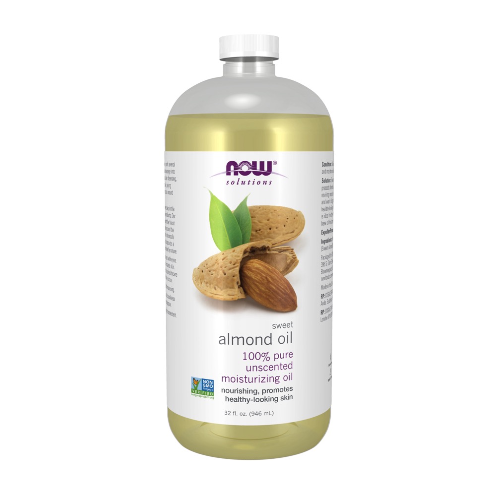 Now Vitamins - Almond Oil 32 fl oz.