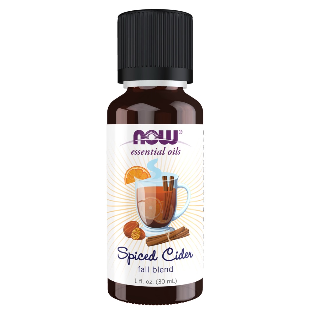 Now Vitamins - Spiced Cider Fall Oil Blend 1 fl. oz.