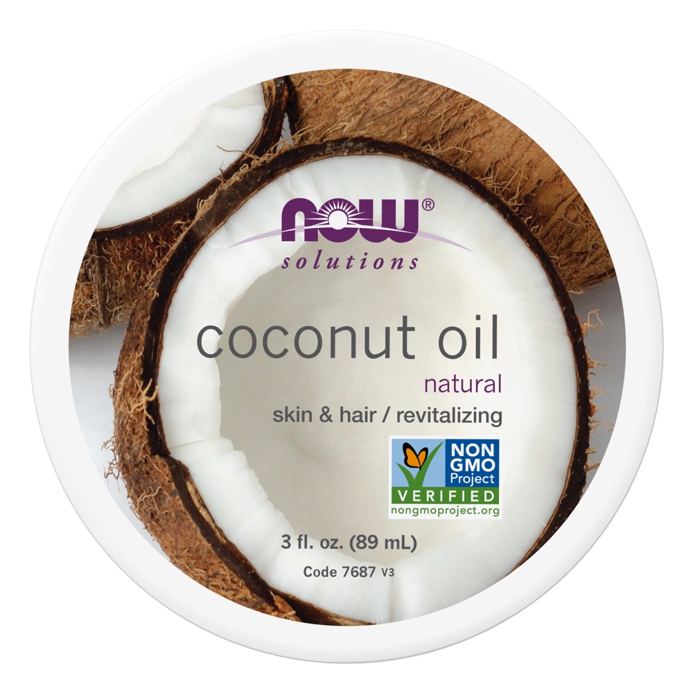 Now Vitamins - Coconut Oil 3 fl oz. – Travel Size