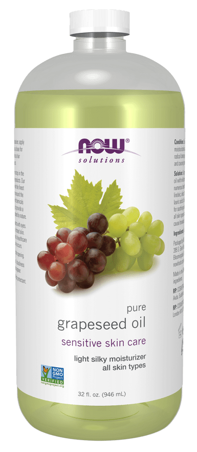 Now Vitamins - Grape Seed Oil 32oz
