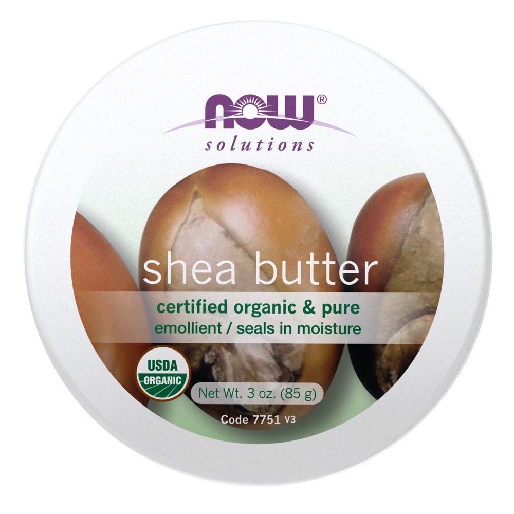 Now Vitamins - Shea Butter, Organic 3 oz.