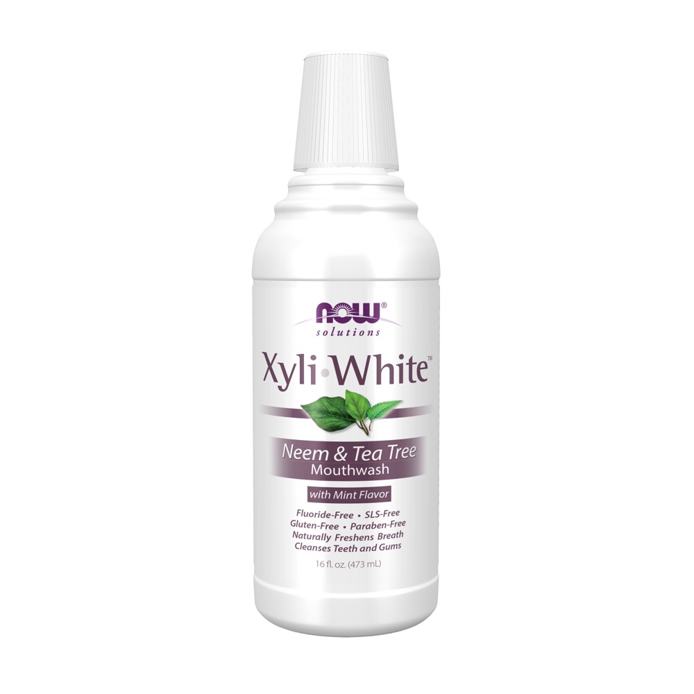 Now Vitamins - XyliWhite Neem & Tea Tree Mouthwash