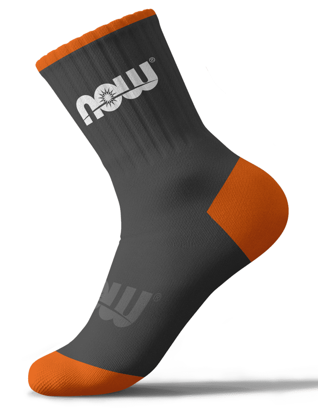 NOW Branded Organic Mid-Calf Socks Small