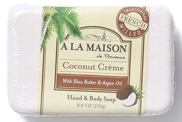 A la Maison  Bar Soap Coconut Creme 8.8 ounce
