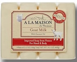 A la Maison  Bar Soap Goat Milk Bar Soap Value Pack 4 ct