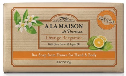 A la Maison  Bar Soap Orange Bergamot 8.8 ounce