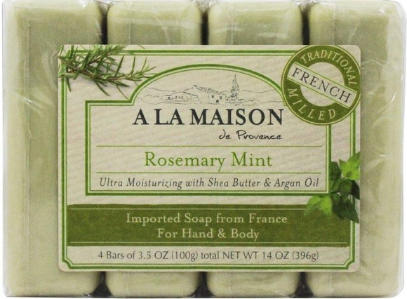 A la Maison  Bar Soap Value Pack Rosemary Mint 4 ct