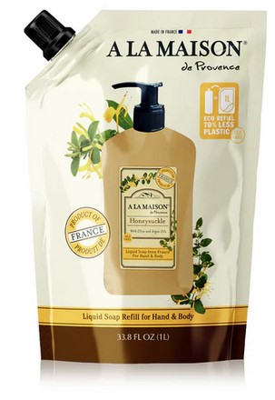 A la Maison  Liquid Soap Doypack Honeysuckle 33.8 ounce