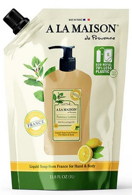 A la Maison  Liquid Soap Doypack Provence Lemon 33.8 ounce
