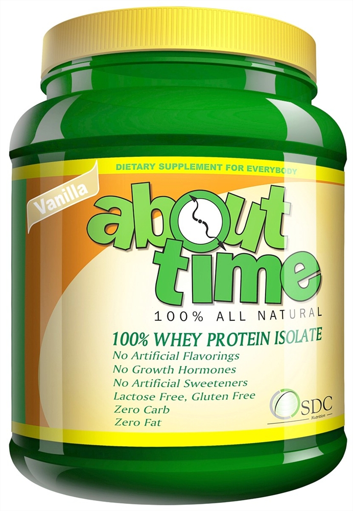 About Time Whey Isolate Protein,Vanilla 2.0 lb-OUT OF STOCK