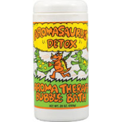 Abra Therapeutics Aromasaurus Kids Bubble Bath Detox Grapefruit & Green Tea 20 oz