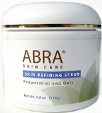 Abra Therapeutics Gentle Skin Refining Scrub Peppermint & Oats 4.5 oz