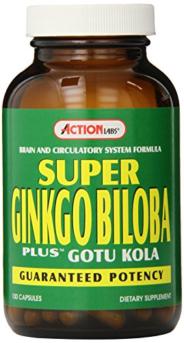 Abra Therapeutics Super Ginkgo Biloba Plus Gotu Kola 100 capsule