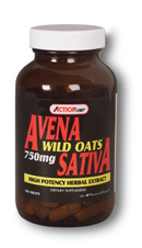 Action Labs - Avena Sativa Wild Oats 750mg 100 Tab
