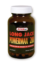 Action Labs - Long Jack Power Max 200 200mg 60 Cap