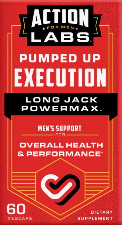 Action Labs Long Jack Powermax  60 Veg Capsule