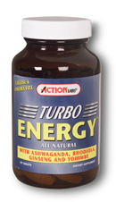Action Labs - Turbo Energy 60 Tab TEMPORARELY UNAVAILABLE