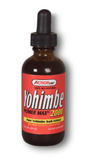 Action Labs - Yohimbe Power Max 2000 (Pure Yohimbe Bark Extract) Unflv 2g 2 oz Liq-OUT OF STOCK