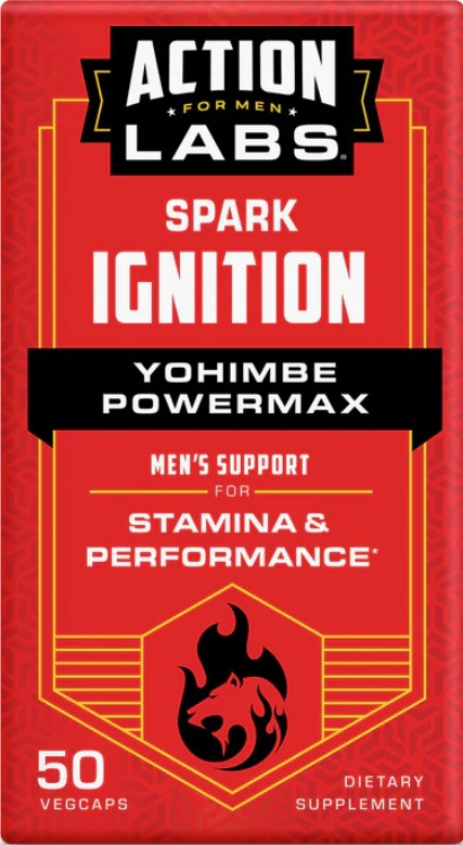 Action Labs Yohimbe Powermax  50 Veg Capsule