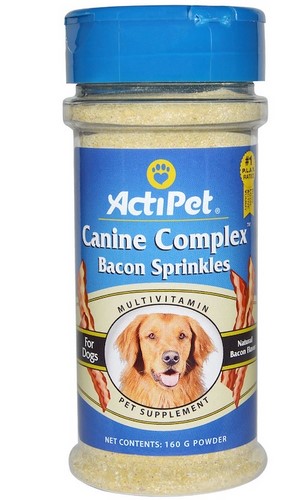 ActiPet Canine Complex Bacon Sprinkles 160 grams Powder