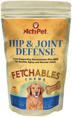 Actipet - Hip & Joint Defense Fetchables Bacn 8 Chw