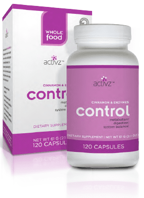 Activz Control, 120 capsules per bottle                  