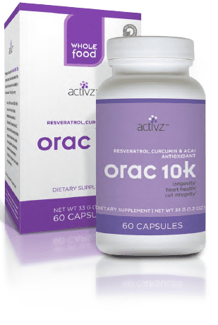 Activz ORAC 10K, 60 capsules per bottle        