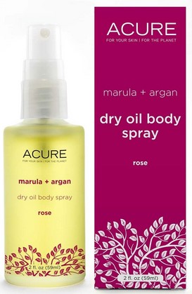 Acure Dry Oil Body Spray Rose 2 oz     TEMPORARILY UNAVAILABLE