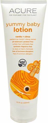 Acure Yummy Baby Lotion 7.5oz