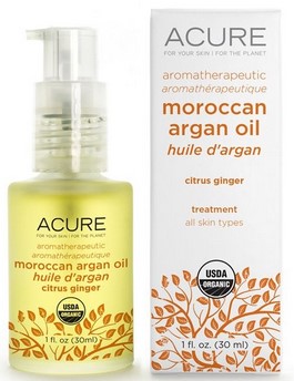 Acure Aromatherapeutic Argan Oil Citrus Ginger 1oz