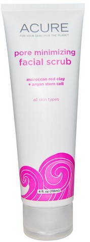 Acure Pore Minimizing Facial Scrub 4oz