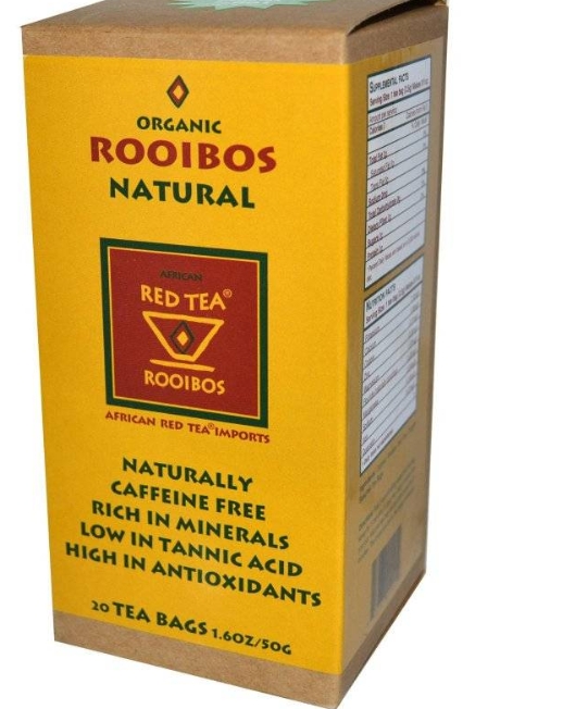 African Red Tea Imports Rooibos Chai 50 Gr Tea 20 Bag