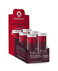 Amazing Grass - Green Superfood Effervescent Tablets Berry Flavor 1/10ct tube      TEMPORARILY UNAVAILABLE