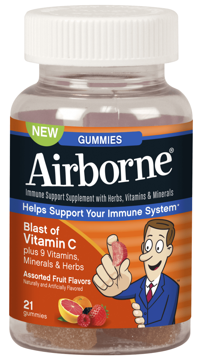 Airborne - Gummies, Assorted Fruit 42 CT