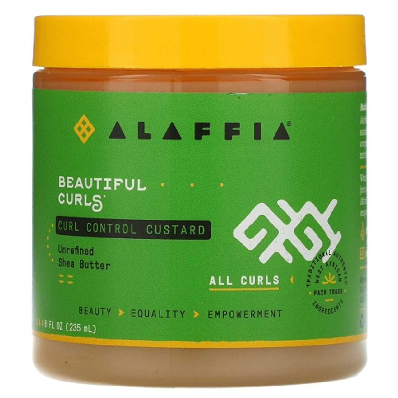 Alaffia Balm Custard Curl Control 8 Fl Oz