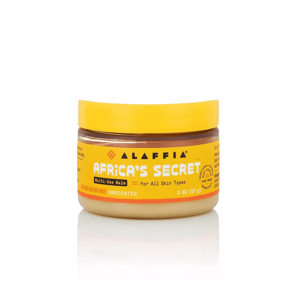 Alaffia Balm Melting Unscented 4 Fl Oz