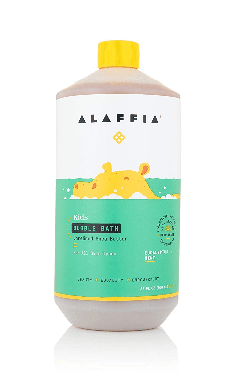 Alaffia Bath Bubble Shea Euclyp Mint 32 Fl Oz