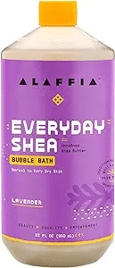 Alaffia Bath Bubble Shea Lavender 32 Fl Oz