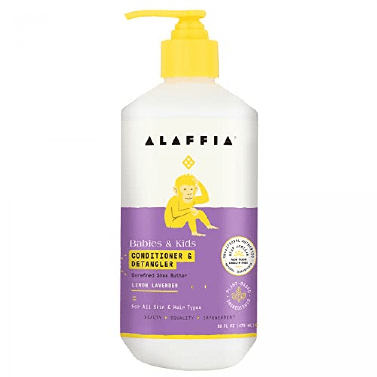 Alaffia Conditioner Kid Lemn Lav 16 Fl Oz