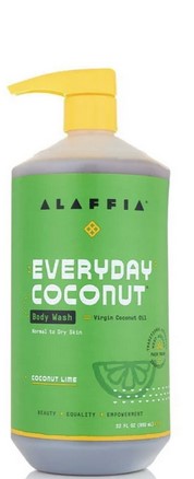 Alaffia Wash Body Everyday Coconut Lime 32 Fl Oz
