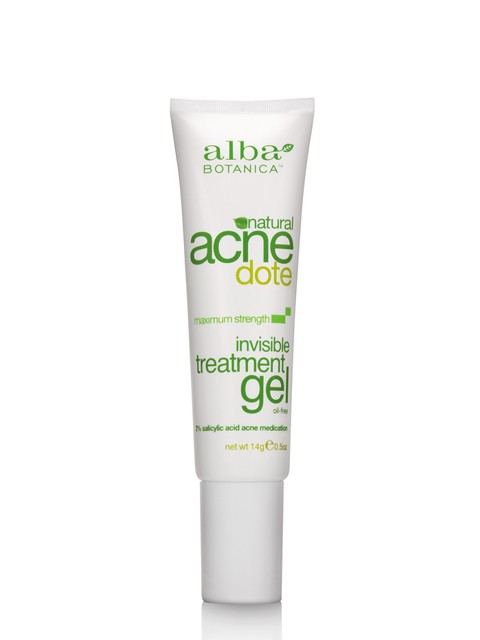 Alba Botanica AcneDote Invisible Treatment Gel 0.5 oz