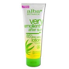 Alba Botanica After Sun Lotion,85% Aloe 8 fz