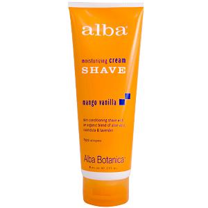 Alba Botanica Cream Shave Mango Vanilla 8 oz