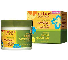 Alba Botanica Hawaiian Aloe & Green Tea Oil-Free Moisturizer 3 oz