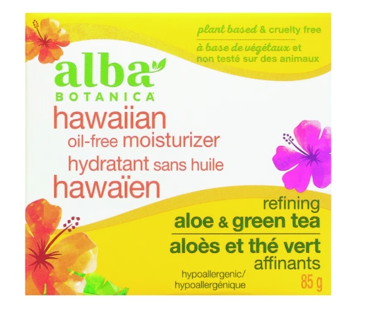 Alba Botanica(Aloe&Green Tea) Daily Oil-Free Moisturizer 3 oz*NEW PKG*