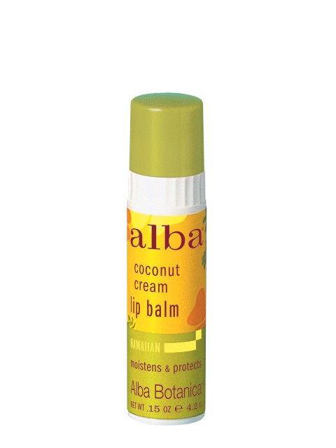 Alba Botanica Hawaiian Coconut Cream Lip Balm 0.15 oz-UNAVAILABLE