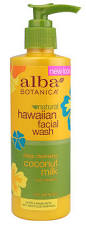 Alba Botanica Hawaiian Coconut Milk Facial Wash 8 oz