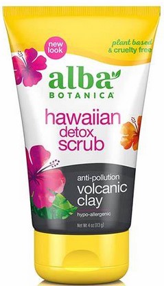 Alba Botanica Hawaiian Detox Scrub 4 Ounce-OUT OF STOCK
